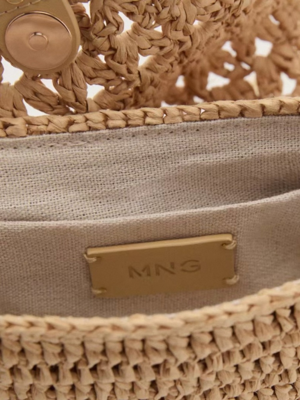 MANGO
Women's Mini Natural Fiber Crossbody Bag - Picture 12 of 12